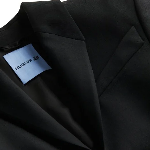RARE LIMITED MUGLER H&M Corset Style Wool Jacket Blazer